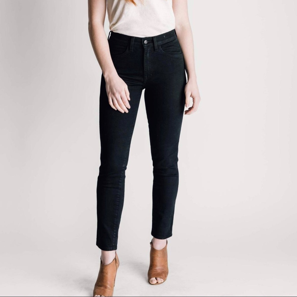 Imogene & Willie Josette Black High Waist Jeans 25